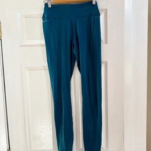 Teal American Tall leggings with pockets size small